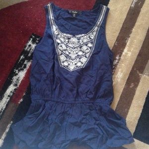Blue Tank Top